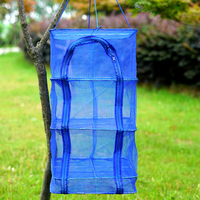 Filet de séchage pliable à 3 à 5 couches, filet de pêche en plastique pliable, filet de séchage multi-couches, filet de séchage alimentaire