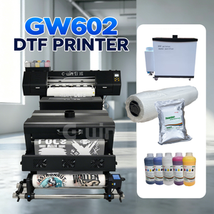เครื่องพิมพ์อิงค์เจ็ท DTF ขนาด 24 นิ้ว ยี่ห้อ Gwin พร้อมหัวพิมพ์คู่แบบอัตโนมัติ สำหรับพิมพ์สิ่งทอและเสื้อยืด ใช้หมึก DTF - Product Image 1
