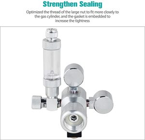 Regulador de <span class=keywords><strong>CO2</strong></span> para acuario, 12V, CC, <span class=keywords><strong>CO2</strong></span>, solenoide con <span class=keywords><strong>Mini</strong></span> pantalla Dual, contador de burbujas, válvula de retención - Product Image 5
