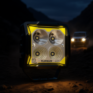 PL2410G2W 50W Projecteur de travail LED tout-terrain 4 pouces avec connexion DT, télécommande, IP65, éclairage automobile en aluminium - Product Image 2