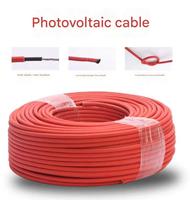 Cable de Energía Solar con Aislamiento de PVC de 2.5 mm², Certificado TUV, Cable de Cobre Estañado, Fabricante Chino de Cables de Energía Solar