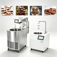 25KG/u roestvrijstalen chocoladetemperatiemachine met verwijderbare tank Digitale chocoladesmelter 220V