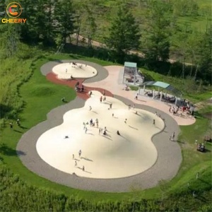 Neuankömmling Spielplatz Spiele Kinder spielen Kuppel sprung auf Wolken trampolin aufblasbare springende Hüpfburg - Product Image 2