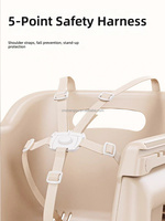 Chaise haute pour bébé Vsuch, réglable en hauteur, siège d'alimentation pour nourrissons, plateau attrape-aliments, boîte de rangement pour une utilisation quotidienne à la maison