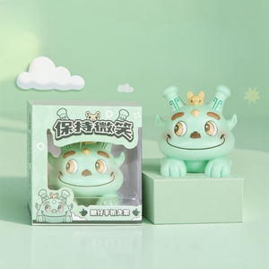 3D ที่วางโทรศัพท์มือถือรูปการ์ตูนน่ารักทำจากเรซินตัวยึดตั้งโต๊ะสำหรับคนขี้เกียจฟังเพลงเป็นเพลงรักของประดับบ้านของขวัญที่สมบูรณ์แบบ - Product Image 2
