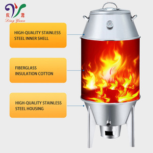 Horno <span class=keywords><strong>de</strong></span> Carbón Industrial Comercial <span class=keywords><strong>de</strong></span> Alta Calidad con Temperatura Ajustable para Asar Pollo y Pato - Product Image 2