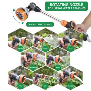 Boquilla <span class=keywords><strong>de</strong></span> rociador <span class=keywords><strong>de</strong></span> manguera, rociador <span class=keywords><strong>de</strong></span> boquilla <span class=keywords><strong>de</strong></span> manguera <span class=keywords><strong>de</strong></span> agua <span class=keywords><strong>de</strong></span> alta presión con 8 patrones ajustables para riego <span class=keywords><strong>de</strong></span> jardín, lavado <span class=keywords><strong>de</strong></span> coches, <span class=keywords><strong>ducha</strong></span> para mascotas - Product Image 5