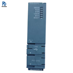 หน่วยประมวลผลกลาง PLC รุ่น Q03UDCPU Q04UDCPU ประสิทธิภาพสูง โมดูลประมวลผลกลางความเร็วสูงสำหรับการควบคุมแบบตั้งโปรแกรมได้ในอุตสาหกรรม - Product Image 1