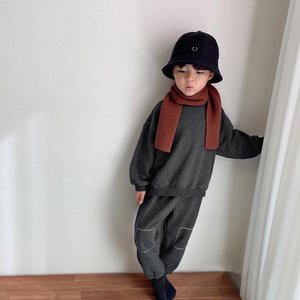 Vêtements pour tout-petits garçons et filles, en coton, pour le printemps et l'automne, vêtements de détente, pyjamas, ensembles de vêtements pour bébés garçons, fabrication OEM personnalisée - Product Image 2