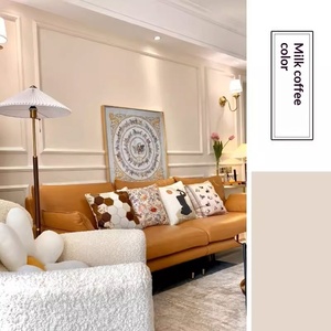 Pintura de Pared Mate para Interiores, de Aplicación Manual, Color Cacao, Leche, Café, Marca Wu Fushan, Blanco <span class=keywords><strong>Perla</strong></span> - Product Image 5