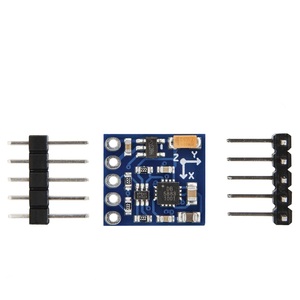 Module de boussole électronique GY-271, capteur de champ magnétique électronique I2C 3V-5V pour Arduino - Product Image 2