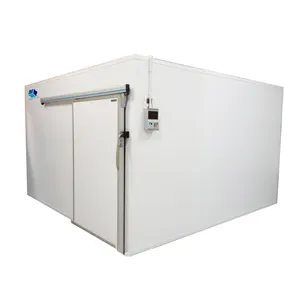 農場およびホテル用のエマーソンコンプレッサー空冷冷凍装置を備えた8.6トンの冷凍庫冷蔵食品冷蔵室