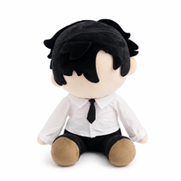Peluche personnalisée de personnage d'anime avec tenue amovible, jouet en peluche OEM ODM pour collection, cadeau, vente en gros, commande en gros