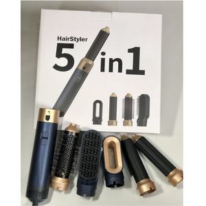 Pengering Rambut OEM Super <span class=keywords><strong>Ionic</strong></span> Profesional Smart <span class=keywords><strong>Salon</strong></span> 5 in 1 Set Penata Rambut Motor Tanpa Sikat Pengeringan Cepat - Product Image 6