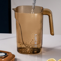 Infuseur à fruits 2,2L-Pichet à thé glacé en plastique sans BPA pour réfrigérateur, maison et cuisine
