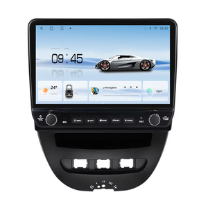 Radio de coche Android Carplay para Peugeot 107 2009-2015 <span class=keywords><strong>Toyota</strong></span> <span class=keywords><strong>Aygo</strong></span> Citroen C1 2005-2014 10,1 pulgadas estéreo reproductor Multimedia para coche - Product Image 1