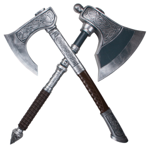 Hacha <span class=keywords><strong>de</strong></span> Eivor <span class=keywords><strong>de</strong></span> 58 cm sin afilar, accesorio <span class=keywords><strong>de</strong></span> cosplay vikingo <span class=keywords><strong>de</strong></span> Valhalla, <span class=keywords><strong>espada</strong></span> <span class=keywords><strong>de</strong></span> juguete para colección y eventos - Product Image 1