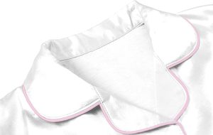 Set <span class=keywords><strong>Pigiama</strong></span> in <span class=keywords><strong>Cotone</strong></span> per Bambini 2 Pezzi con Colletto Rovesciato a Righe <span class=keywords><strong>Pigiama</strong></span> Morbido per Bambine Abbigliamento da Casa per Bambini - Product Image 3