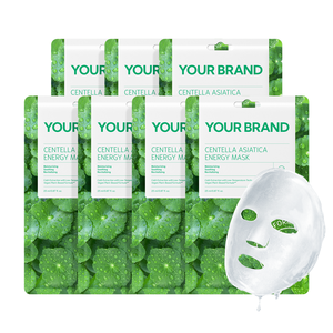 Masque Facial Végétalien Bio à la Centella pour Apaiser et Réparer la Peau – Vente en Gros OEM/ODM, Marque Privée - Product Image 3