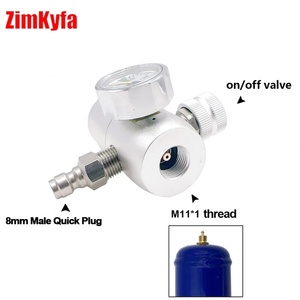 Vannes de régulation de pression pour crème fouettée ZimaKyfa, tuyau de remplissage de gaz NO2 transparent de 80 cm pour accessoires, cartouches N2O 0,95 L, 1500 psi - Product Image 5