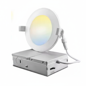 Series 5 CCT 16W LED Recessed Light Smart Panel Light White with Adjustable Modern Design for Workshop or Office <b>Downlights</b> - Product Image 2