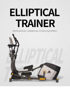 จักรยานออกกำลังกายแบบอิลิปติคอลสำหรับขายส่ง เครื่องออกกำลังกายเชิงพาณิชย์สำหรับใช้ในบ้าน อุปกรณ์ฟิตเนสคาร์ดิโอ - Product Image 2