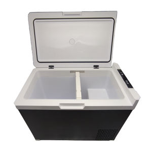 Réfrigérateur de Voiture 40L de Haute Qualité 12V 24V, Mini Frigo Domestique pour Boissons Fraîches, Glacière Portable, Petit Congélateur 220V 12V - Product Image 1