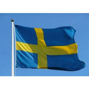 150x90cm Cheering Fan Cape Body Flag Suecia Bandera nacional para eventos de fútbol Juegos deportivos - Product Image 1