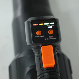 Souffleur de feuilles électrique portatif de vitesse réglable de conception légère sans fil de 2kg pour le jardin à la maison - Product Image 2