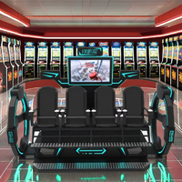 Usine en gros 9D mouvement espace cinéma intérieur simulateur VR à pièces bonne qualité réalité virtuelle Simulation métal