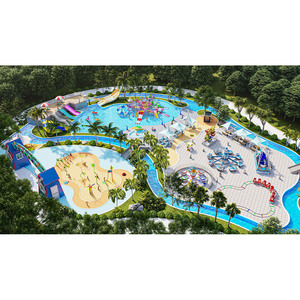 Construction métallique d'équipement de terrain de jeu de <span class=keywords><strong>toboggan</strong></span> d'eau pour enfants de tigre> Capacité de 500kg> Conception - Product Image 2