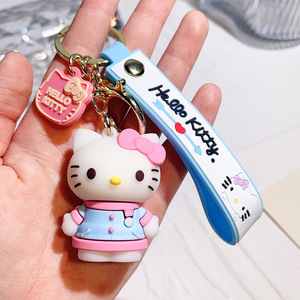 Cartoon Cute <strong>Sanrios</strong> Kt Cat Keychain Hello Kitty <strong>Car</strong> Bag Keychain Pendant Small Gift