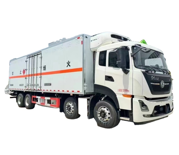 Dongfeng, новый рефрижератор 8*4, трансмиссия, дизель, Евро 5, свежие фрукты, овощи, мясо, холодная цепь, логистика