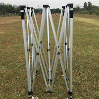 Tente pliante de marché en plein air, cadre de tente pliante d'usine, tente portable pliante pour salon professionnel