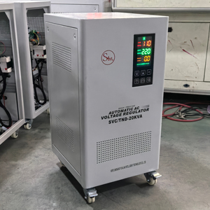 Độ chính xác cao Tự động AC 10KVA 15kVA 20kva LCD Điều chỉnh điện áp duy nhất giai đoạn ổn định - Product Image 1