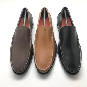 Оптовая продажа, Классические повседневные модельные мокасины из натуральной кожи; Мужская обувь