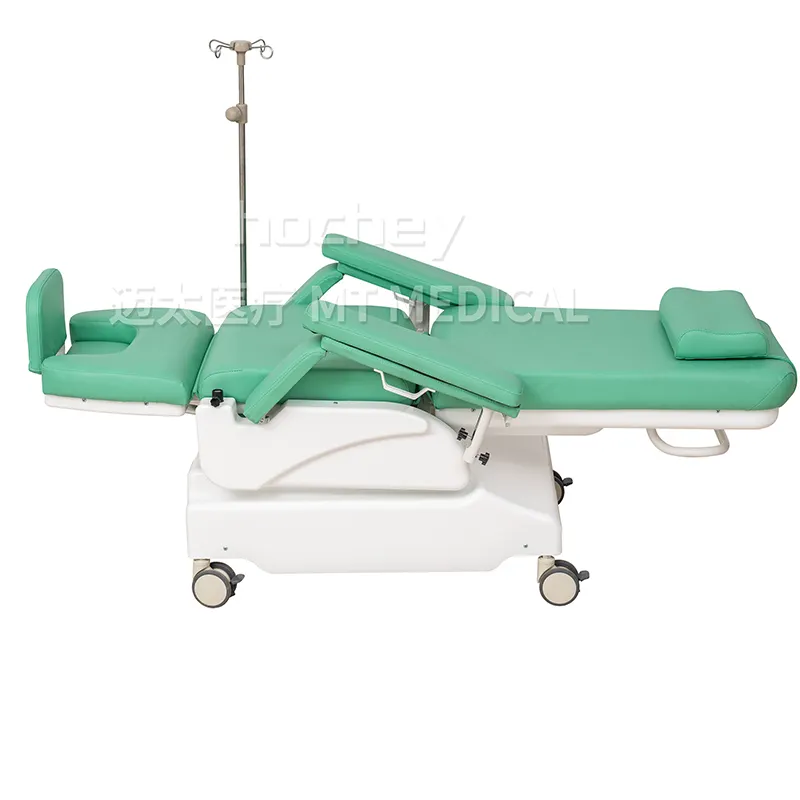 MT dispositivo médico diálise cadeira sangue doação cama elétrica ou manual para o hospital