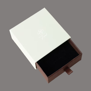 Tùy chỉnh in ấn logo có thể tái chế sang trọng tông giấy trang sức Hộp quà tặng bao bì ngăn kéo hộp giấy - Product Image 4
