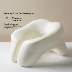 Cuscino per il riposo a forma di U in memory foam, ergonomico, con supporto per le braccia, a lento ritorno, traspirante, regolabile, per dormire sulla pancia, colore personalizzabile - Product Image 4