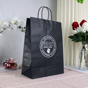 Bolsas de Papel Kraft Personalizadas de Lujo, Impresas, Reciclables, para Compras, Comida para Llevar, Promocionales, con Logotipo Personalizado - Product Image 5