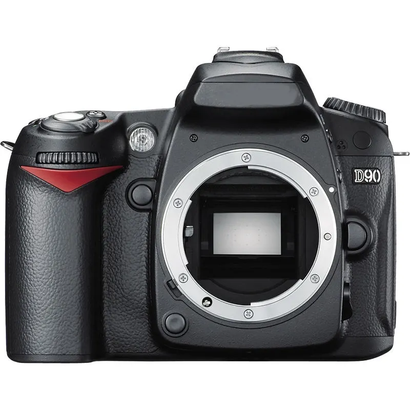 Used D90 D-SLR Camera Body 12.3MP used digital camera professional video HD screen camera d90