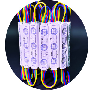 12V SMD5050 RGB LED MODULE 3LED 75*15 mét IP68 không thấm nước Dimmable thông minh ứng dụng điều khiển CE/ROHS chứng nhận cho ngoài trời & Home chiếu sáng - Product Image 1