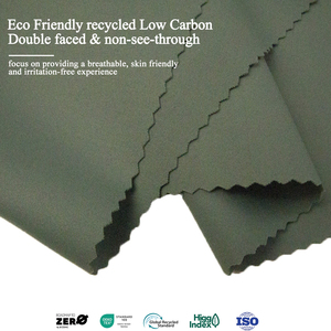 Recycling 4 Way Stretch Double Knit Jersey Nylon Yoga Dyed Breathable Spandex Sportswear Leggings For Recycled