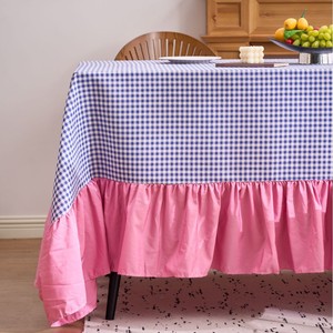 Manteles a Cuadros de Gran Tamaño Personalizados para Comedor, Cubierta <span class=keywords><strong>Rectangular</strong></span> para Mesa de Centro, <span class=keywords><strong>Mantel</strong></span> para Picnic - Product Image 2