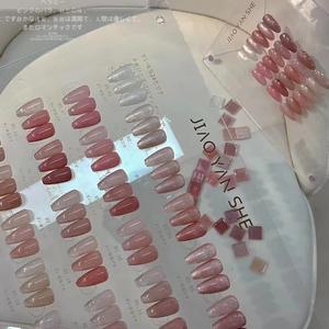 चमकदार गुलाबी 25 रंग/सेट निजी लेबल 15 मिलीलीटर नग्न गुलाबी नाखून जेल पॉलिश किट अच्छी गुणवत्ता वाली सोक ऑफ रंग जेल पॉलिश सेट निर्माता - Product Image 5