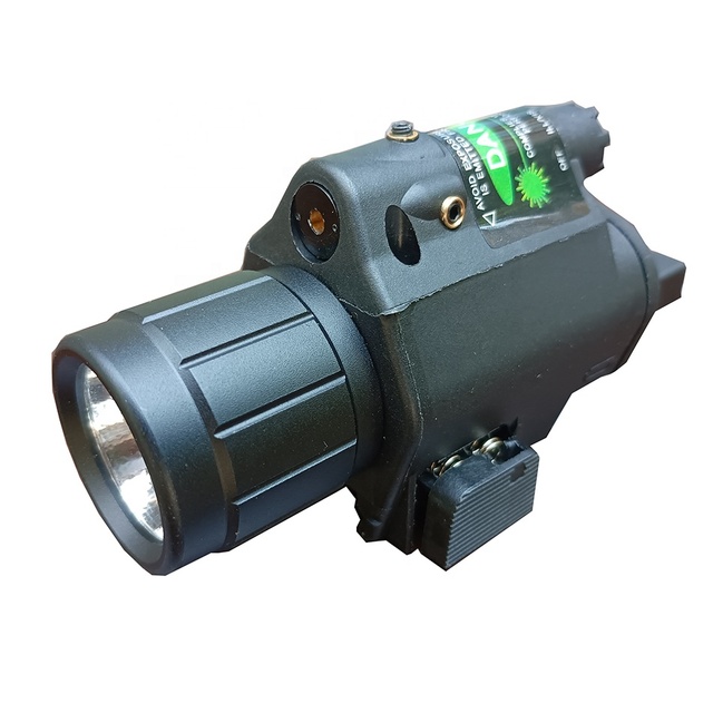 Wholesale 2 in 1 Laser Torch Light Day Night White Light Flashlight Green Laser