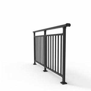 سياج من الصلب المجلفن المتين للمساحات الخارجية ، سور من الحديد المطاوع من الزنك الصلب للفيلات - Product Image 5