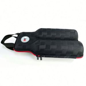 Custom Portable Hard Shell EVA Wine and Tea Pot Case Fashionable Handled Travel Waterproof Cover for Wine <b>Bottles</b> - Product Image 4