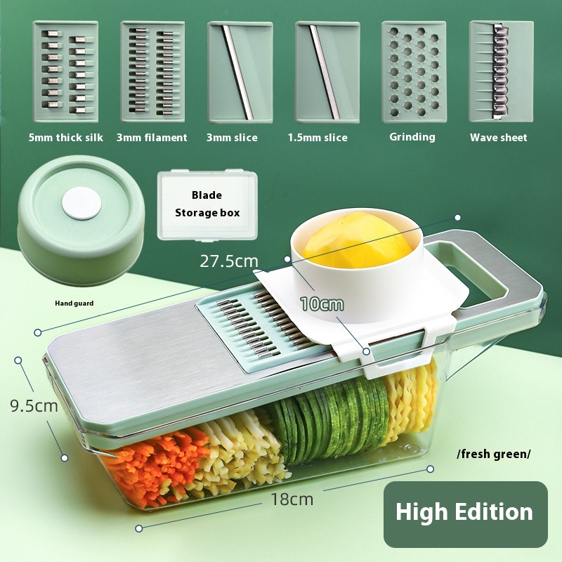 6 cuchillos+guardamanos+caja