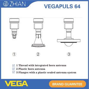 เซ็นเซอร์วัดระดับแบบเรดาร์ VEGAPULS64 PS64 สำหรับพื้นที่แคบ พร้อมใบพัดกวนความถี่ 80 GHz และขดลวดทำความร้อน - Product Image 5